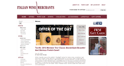 Desktop Screenshot of italianwinemerchants.com