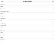 Tablet Screenshot of italianwinemerchants.com